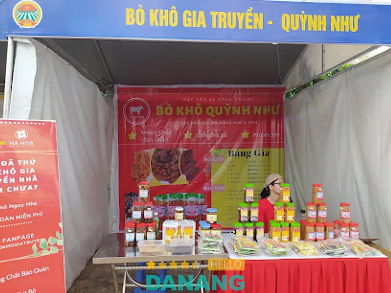 Bò Khô Quỳnh Như: 72 Nguyễn Dữ, phường Cẩm Lệ