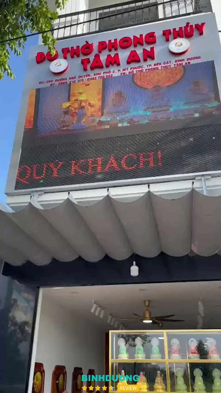 Đồ thờ phong thủy Tâm An: 268 Ngô Quyền, Bến Cát