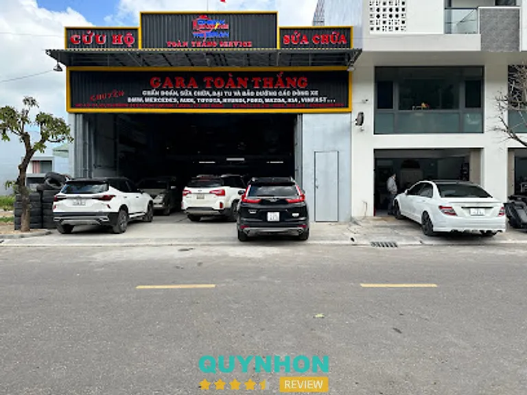 Gara ô tô Toàn Thắng: 26 Đường A6, Quang Trung, Quy Nhơn