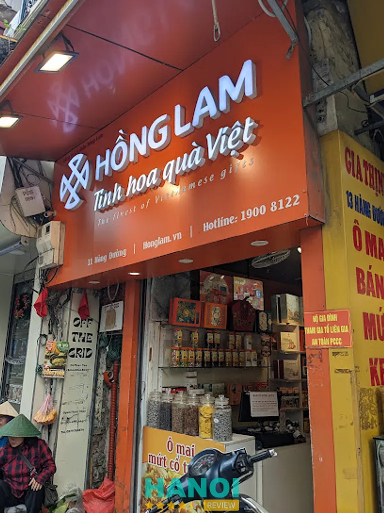 Ô mai Hồng Lam: 11 Hàng Đường, P. Hoàn Kiếm