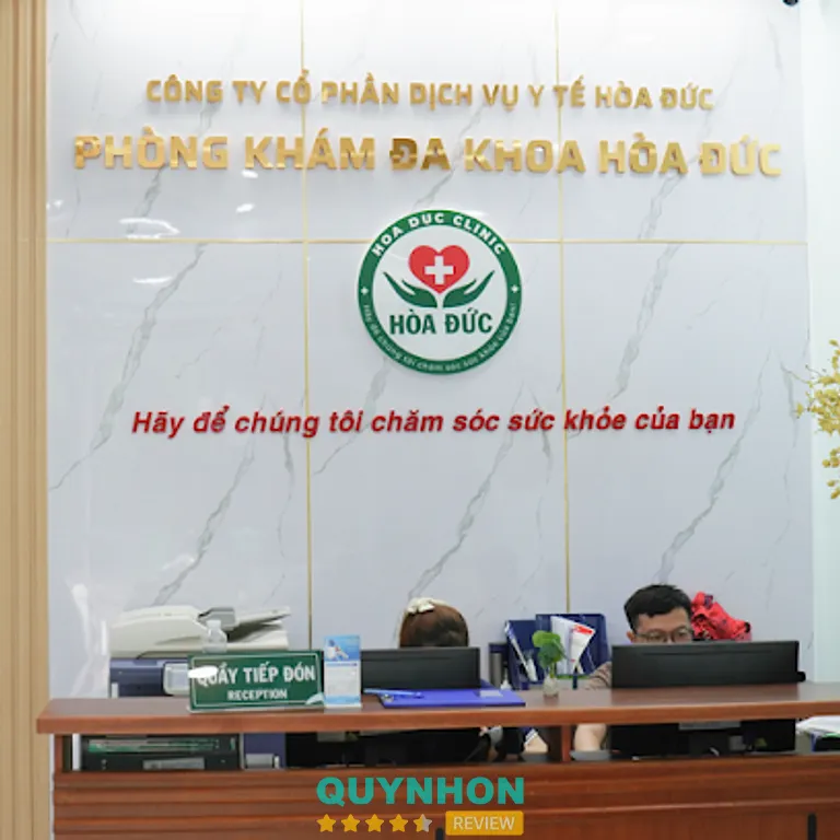 Phòng khám đa khoa Hòa Đức: 6 Đinh Công Tráng, Quy Nhơn