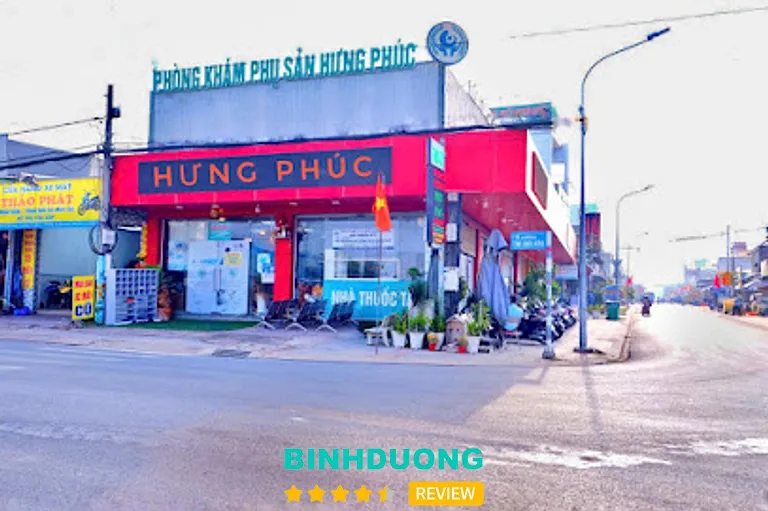 Phòng khám phụ sản Hưng Phúc: 31 Thủ Khoa Huân, Thuận An