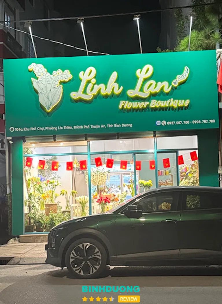Shop Hoa Linh Lan: 104A Cách Mạng Tháng Tám, Lái Thiêu, Thuận An