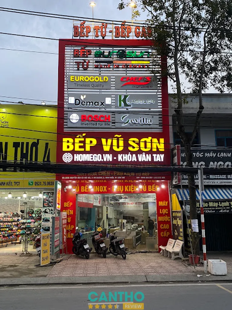 Siêu Thị Bếp Vũ Sơn: 369D Nguyễn Văn Cừ, P. Tân An