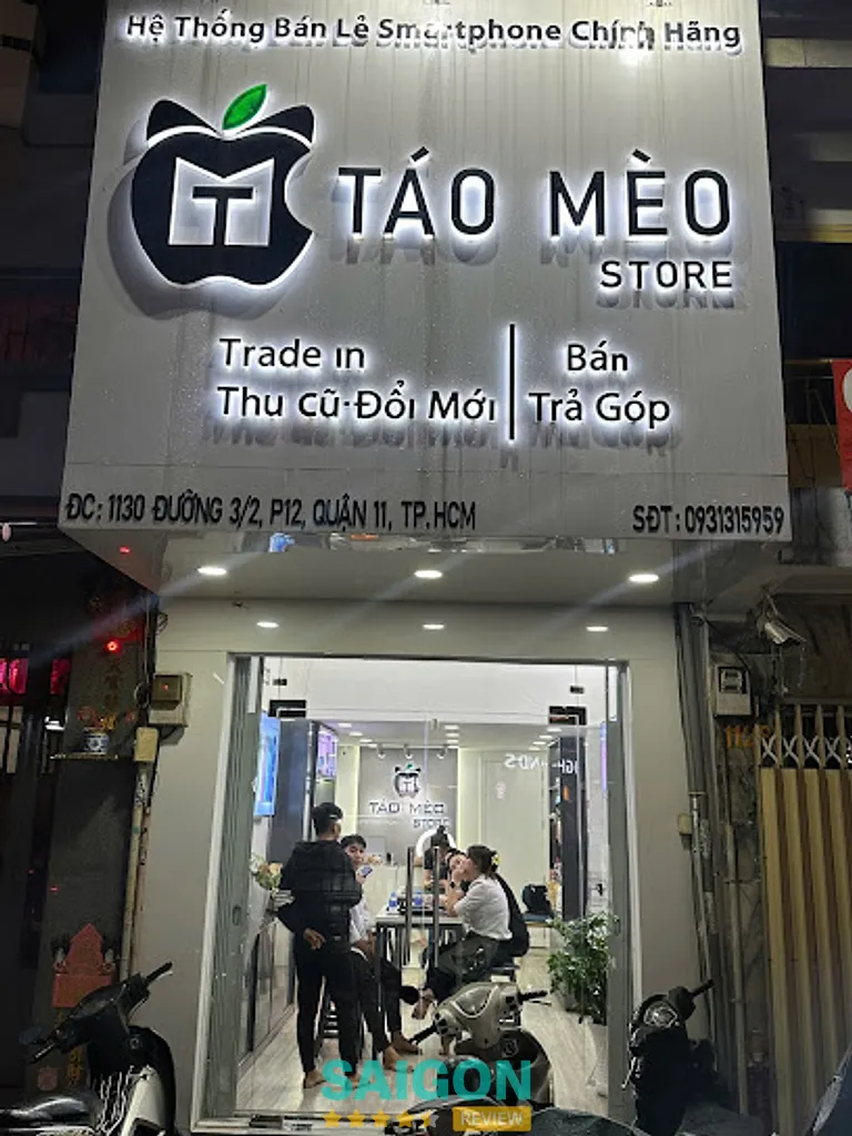 Táo Mèo Store: 1130 Đường 3 Tháng 2, Phường Bình Thới