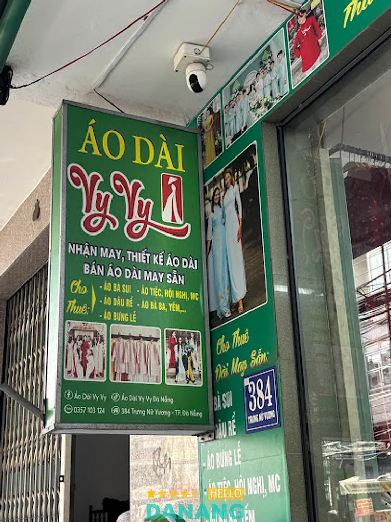 Áo Dài Vy Vy: 384 Trưng Nữ Vương, P. Hải Châu